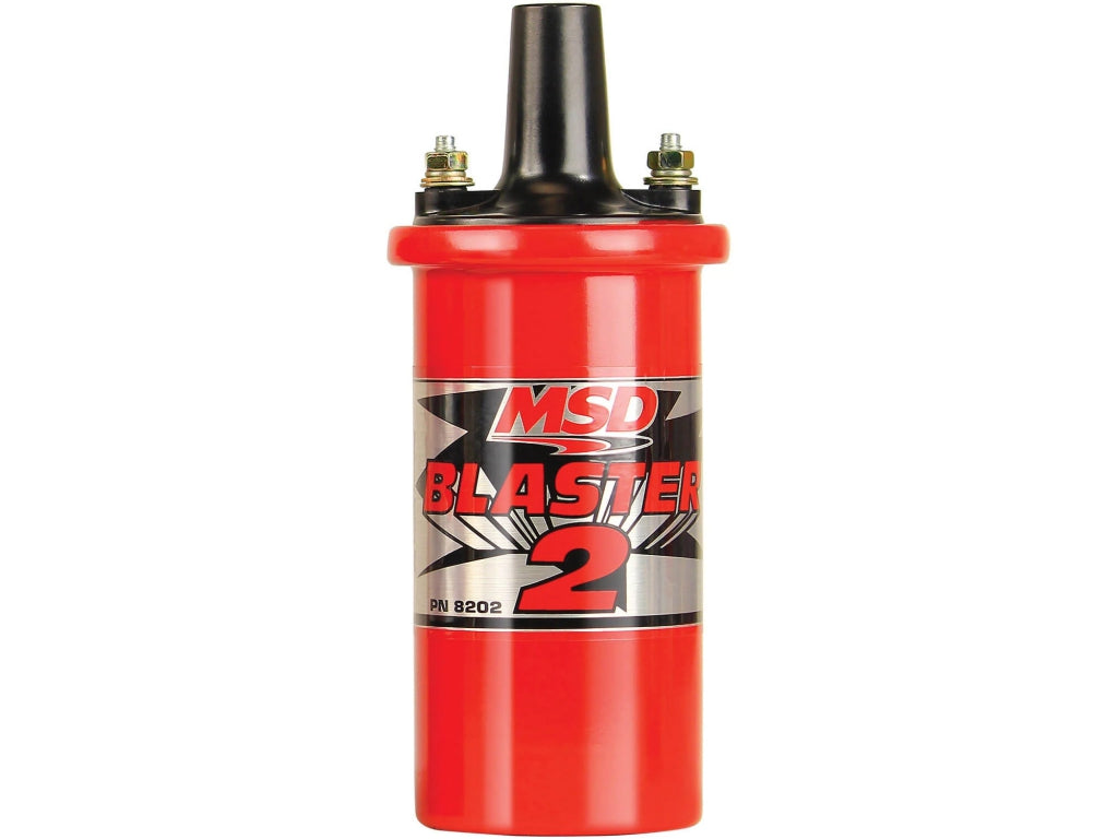 call for availability - MSD Red 0.7 Ohm Blaster 2 Ignition Coil - 8202