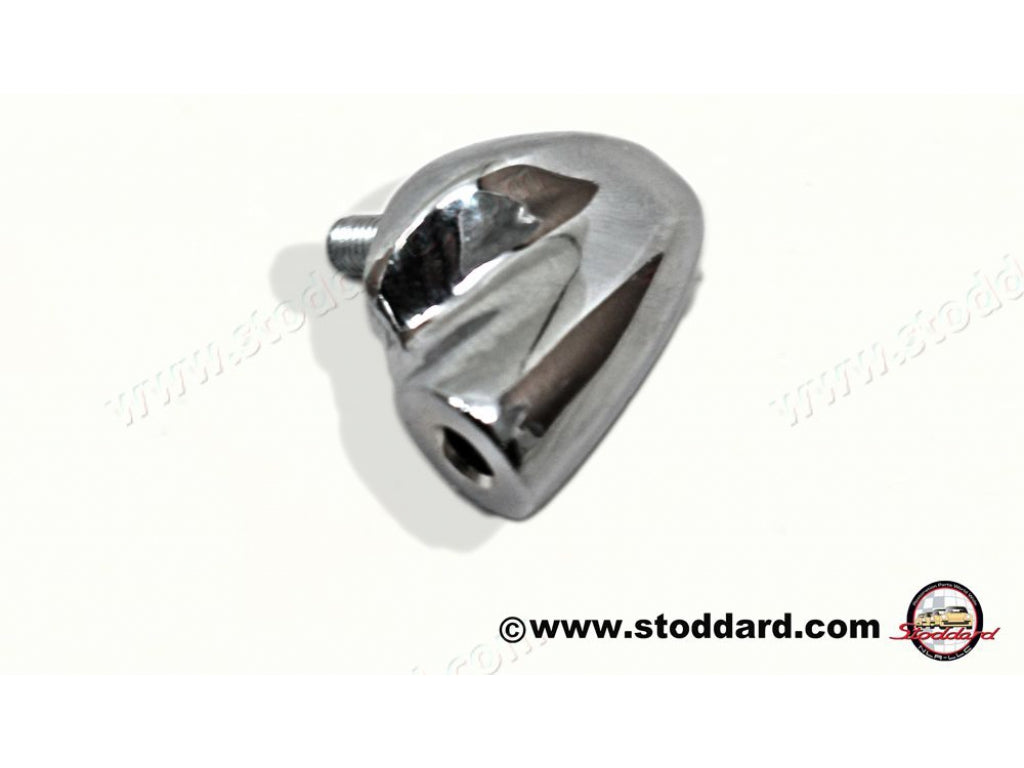 Chrome Pivot Bearing for Vent Window. Left