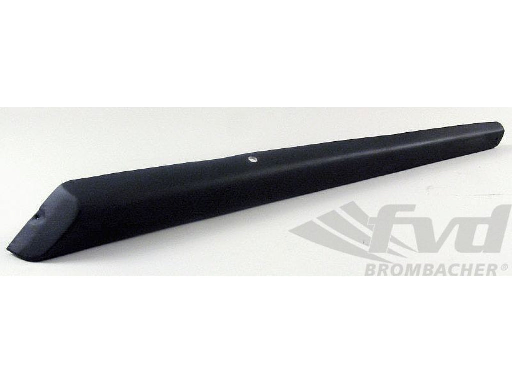 Cover strip leatherette black 911 69-73 right
