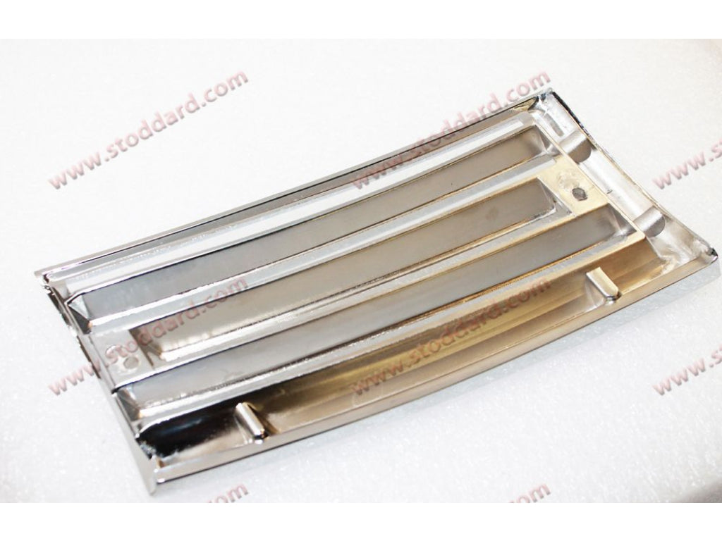 Early Horn Grille, 2-Hole, Left, Chromed Alloy, Concours Quality.