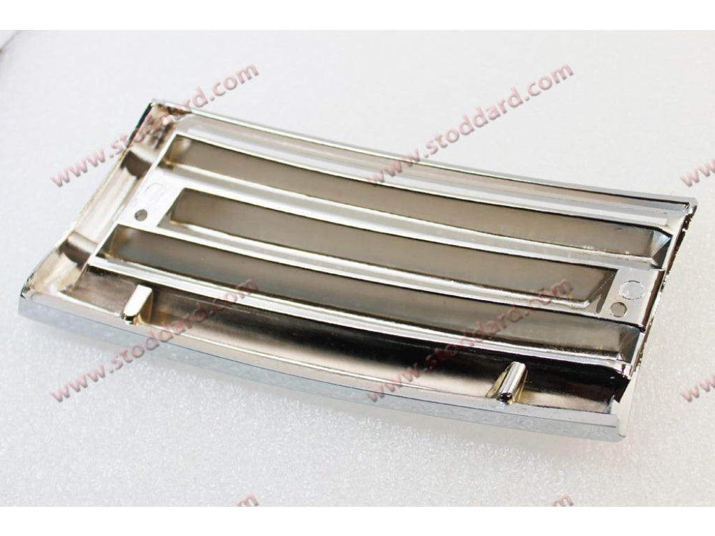 Early Horn Grille, 2-Hole, Right, Chromed Alloy - Concours Quality