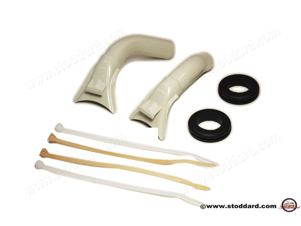 Defroster Nozzles (Pair of Two 2) for 911 912 1965 - 1968