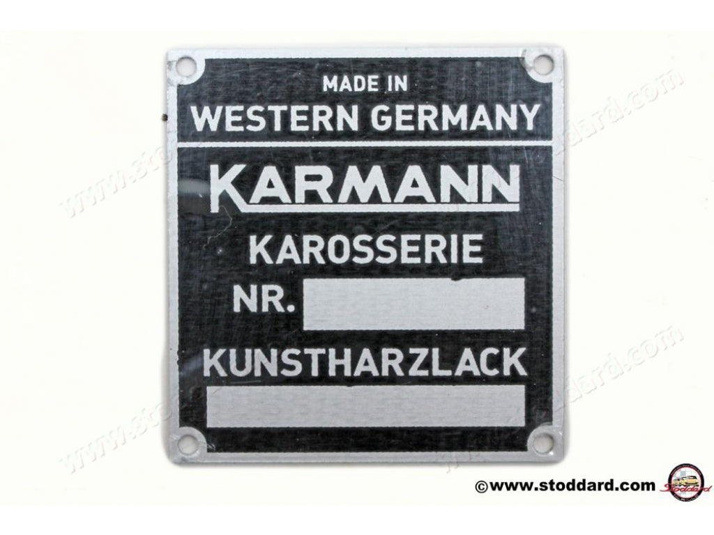 Paint and Chassis Tag for 912