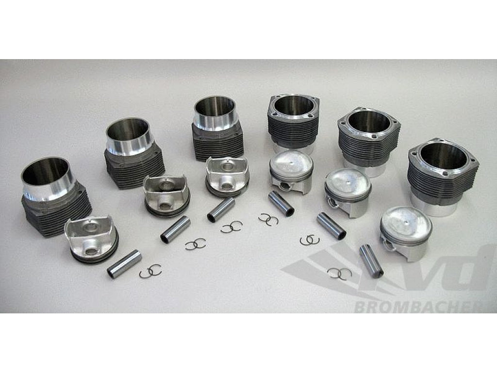 Piston and Cylinder 911 2.7 L 1974-77 - 165-175 HP - Group 6 - Original Spec.