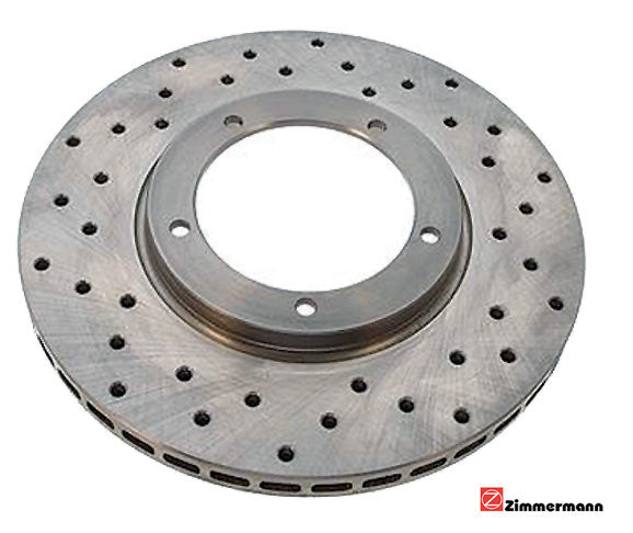 Zimmermann Cross-Drilled Front Sport Rotor