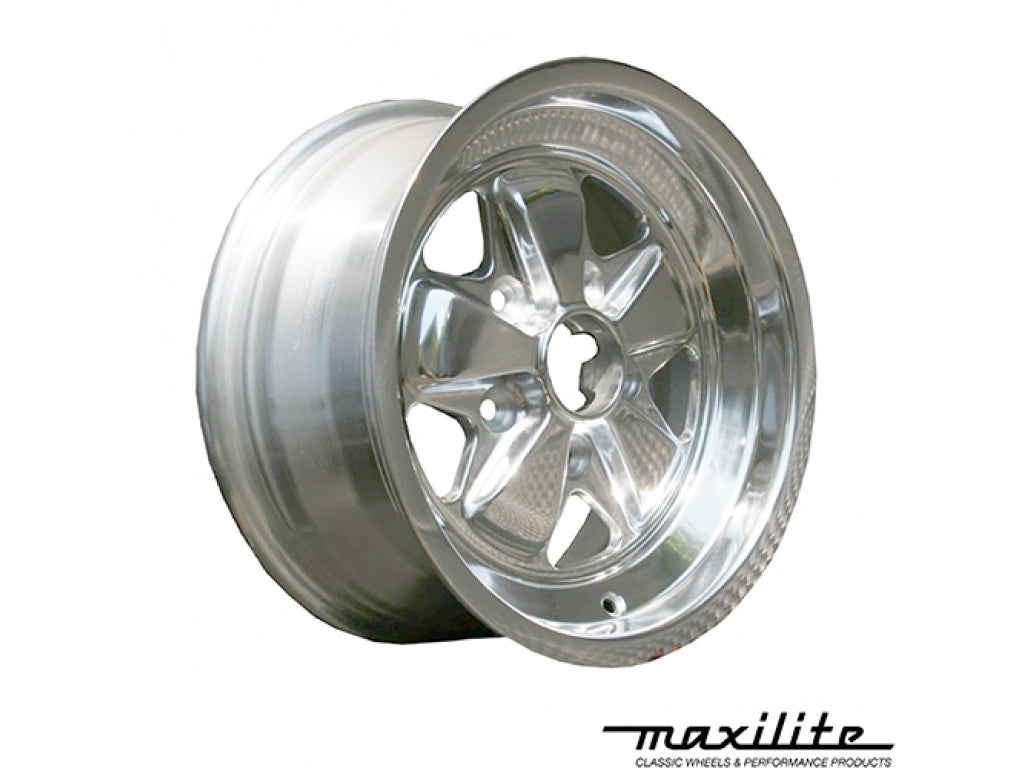 Maxilite Fuchs Style Wheel 15 x 9-inch ET 15mm Offset Fully Polished