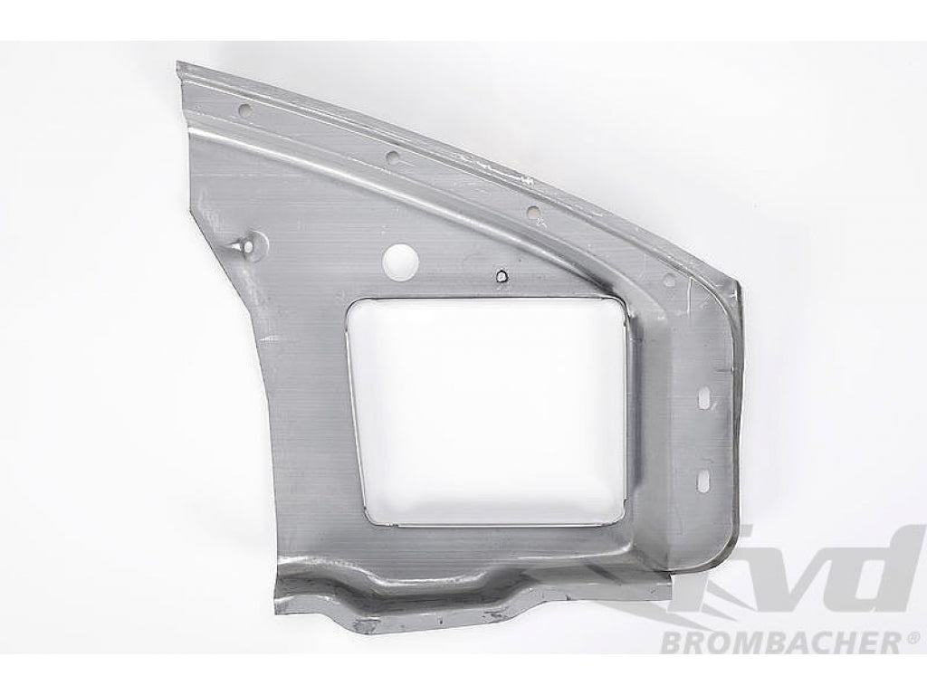 Wheel housing repair panel left, front battery box