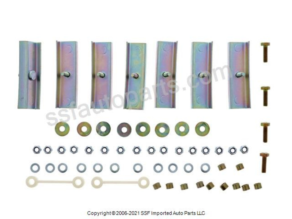 Front Chin Spoiler hardware Mounting Kit 911 1974-89