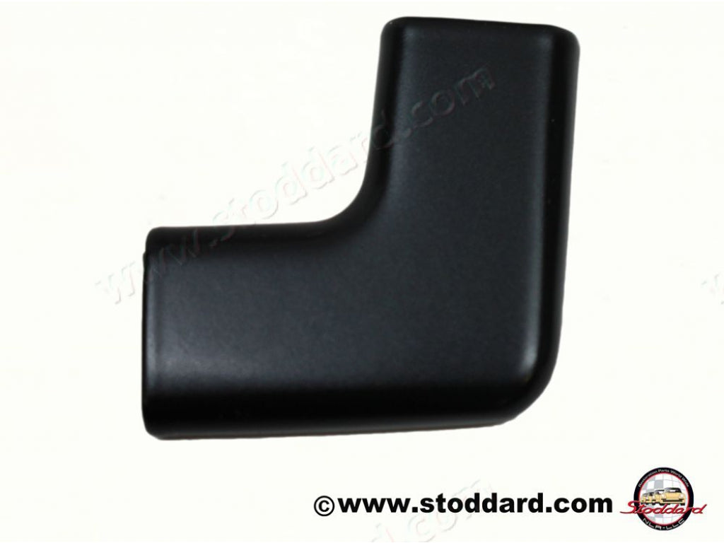 Quarter Window Corner Trim, Black Upper 911 1984-86