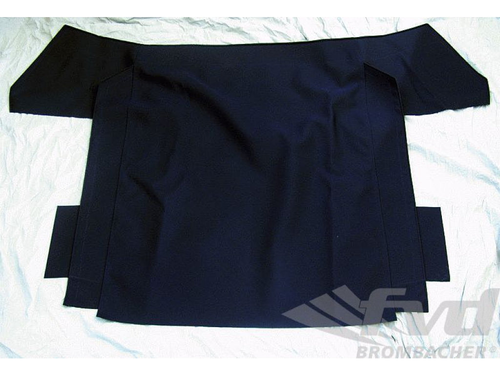 Convertible / Cabrio Top 911 1983-85 - Complete - Black - with Trapezoidal PVC Zipper Window