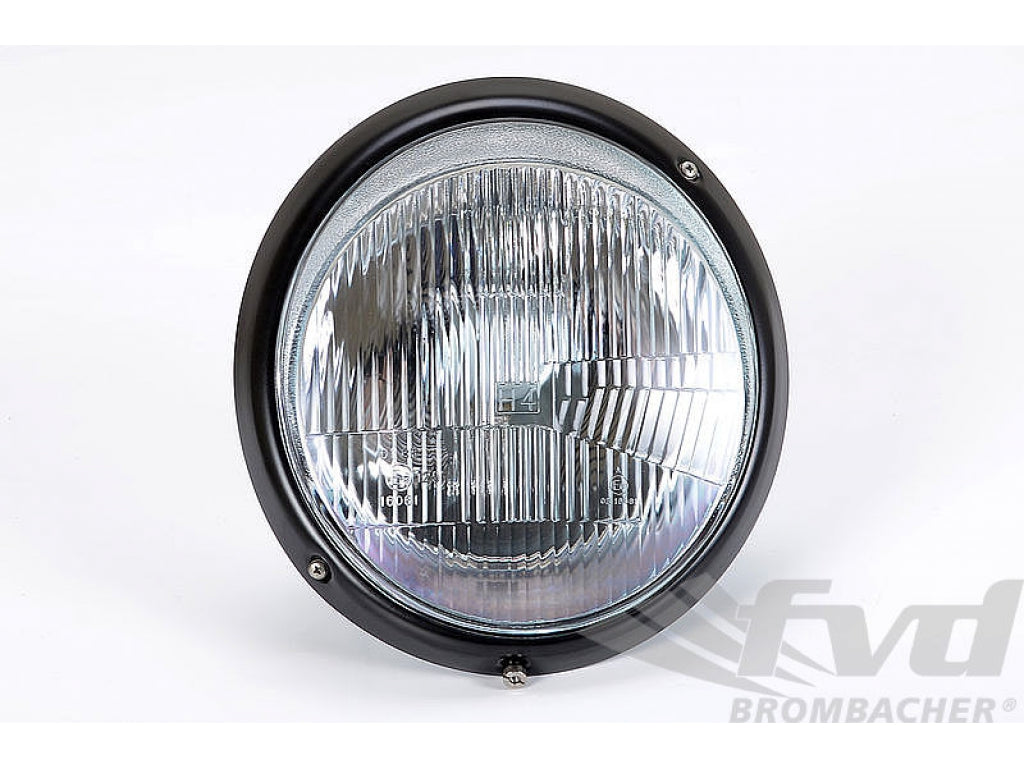 Euro H4 Headlight - Right or Left - Left Hand Drive
