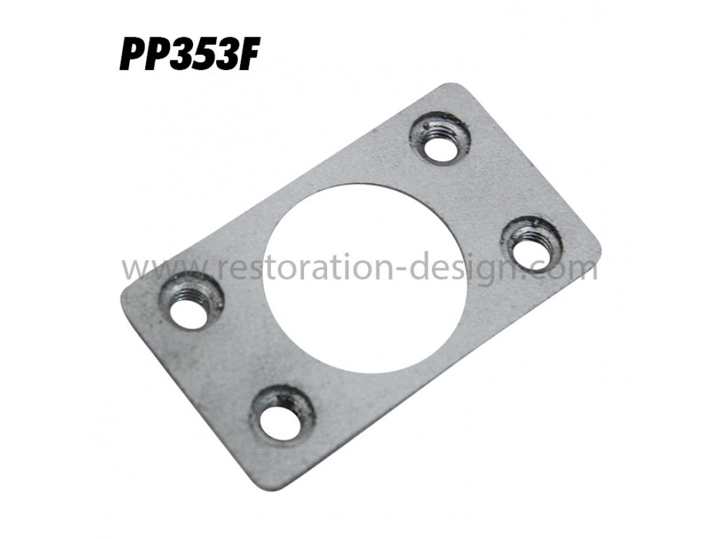 Threaded Plate for Door Latch