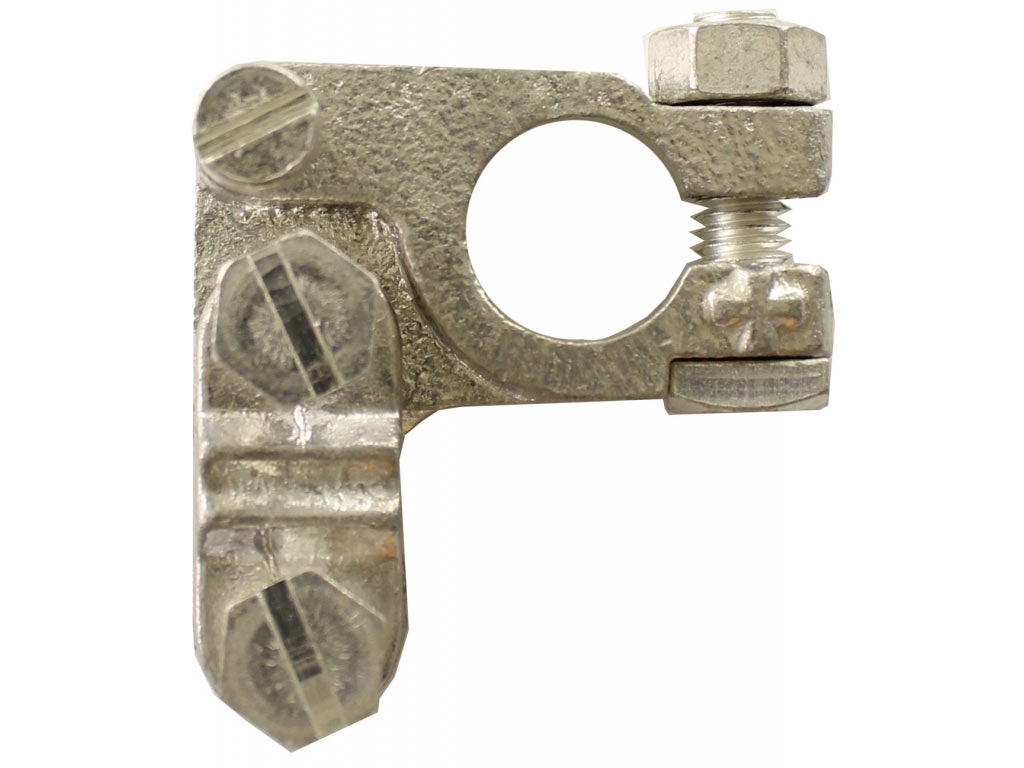 Cable end, positive terminal. Fits 1965-1968.