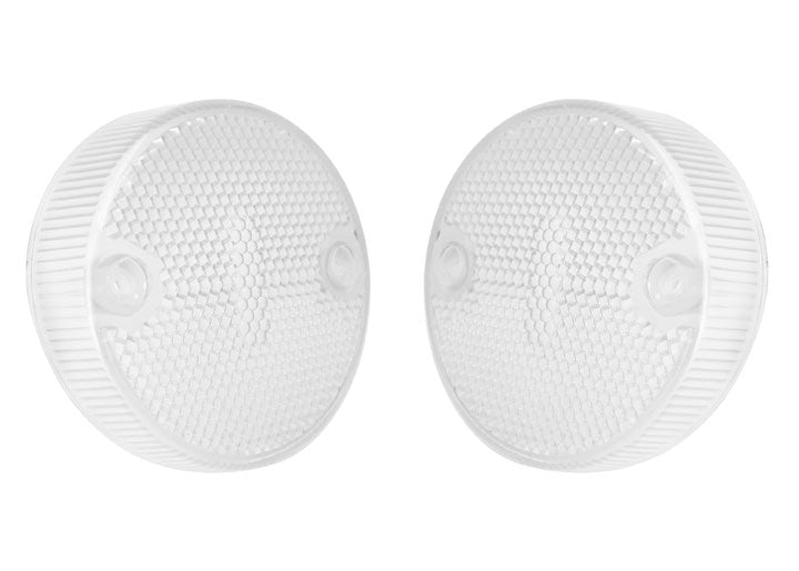 914 Italian Clear side marker lenses, Pair