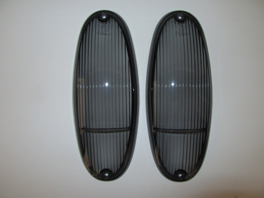 914 smoked front turn signal set of two
