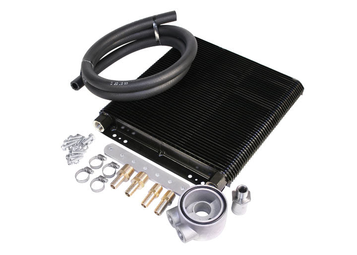 Competition 72-Plate Oil Cooler with Sandwich Adaptor