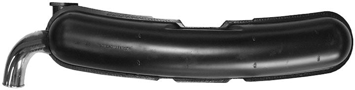 Dansk race-only Sport muffler for 911 1976-89. Black with 70mm polished tip