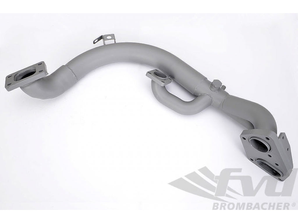 Turbo Bypass Pipe 930 / 965 - Stainless Steel - Grey Finish