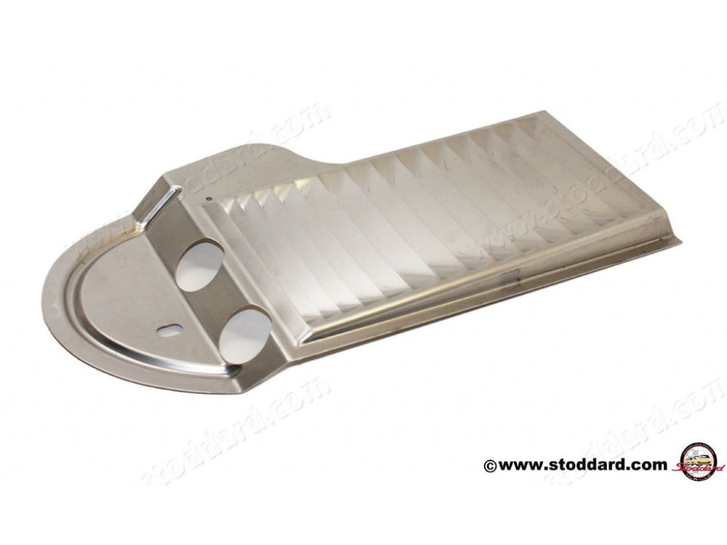 Oil Cooler Cover Plate for Late Style Carrera Oil Cooler.