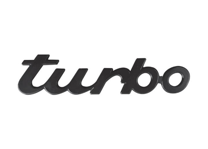 GENUINE PORSCHE EMBLEM-TURBO