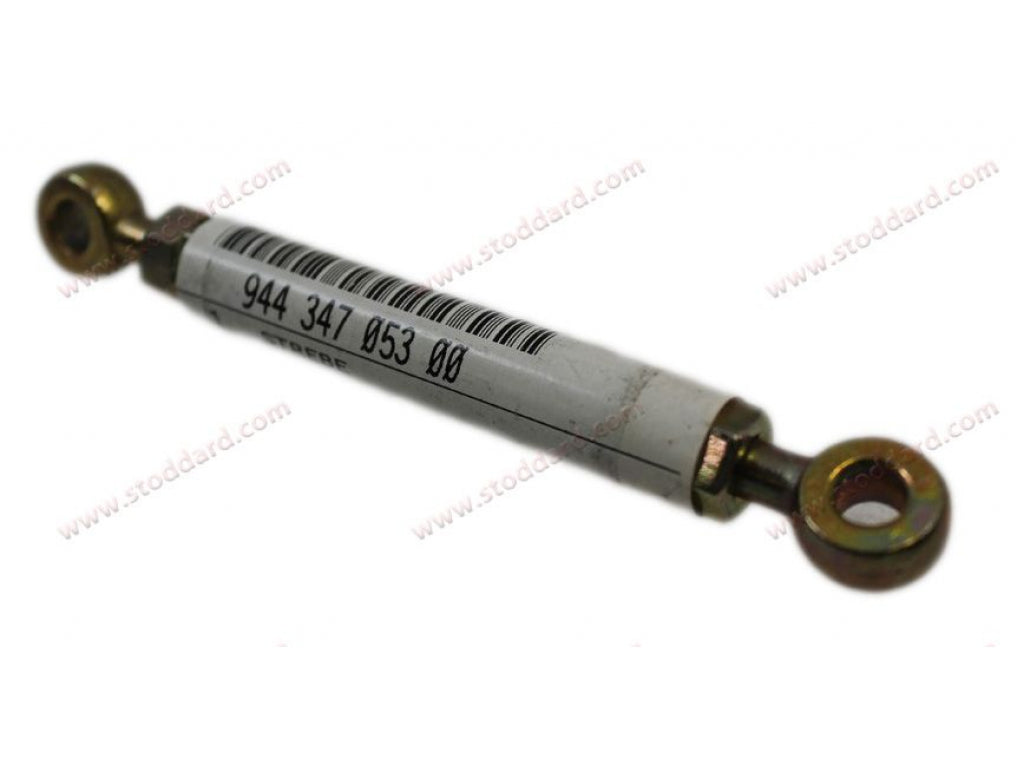 Adjustable tensioner for the power steering pump drive belt.