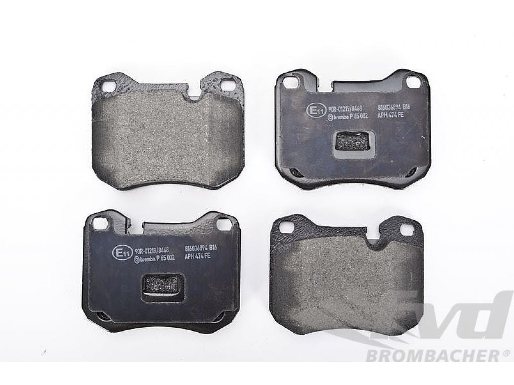 Brake pads front 924, 928, 944 Floating calliper