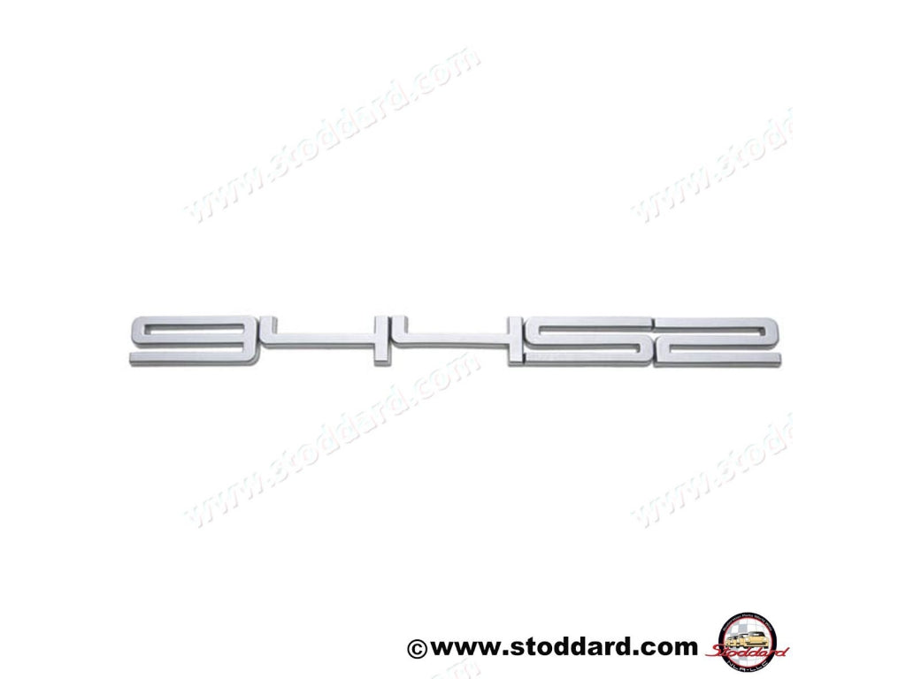 944 S2 Emblem, Silver
