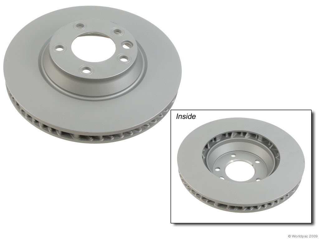 Zimmermann Coated Brake Disc - Front - Right