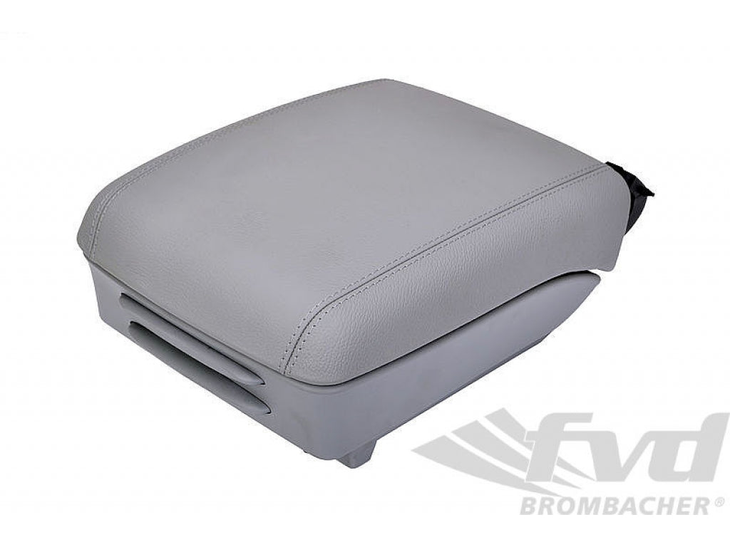 Armrest Centre Console Leather Steel Grey Cayenne 05-