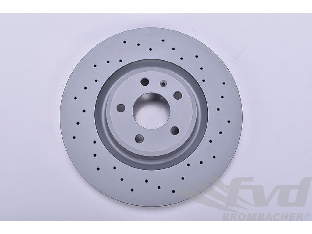 Brake disc drilled Sport Z left and right front 18 ( 345 x 30cm )
