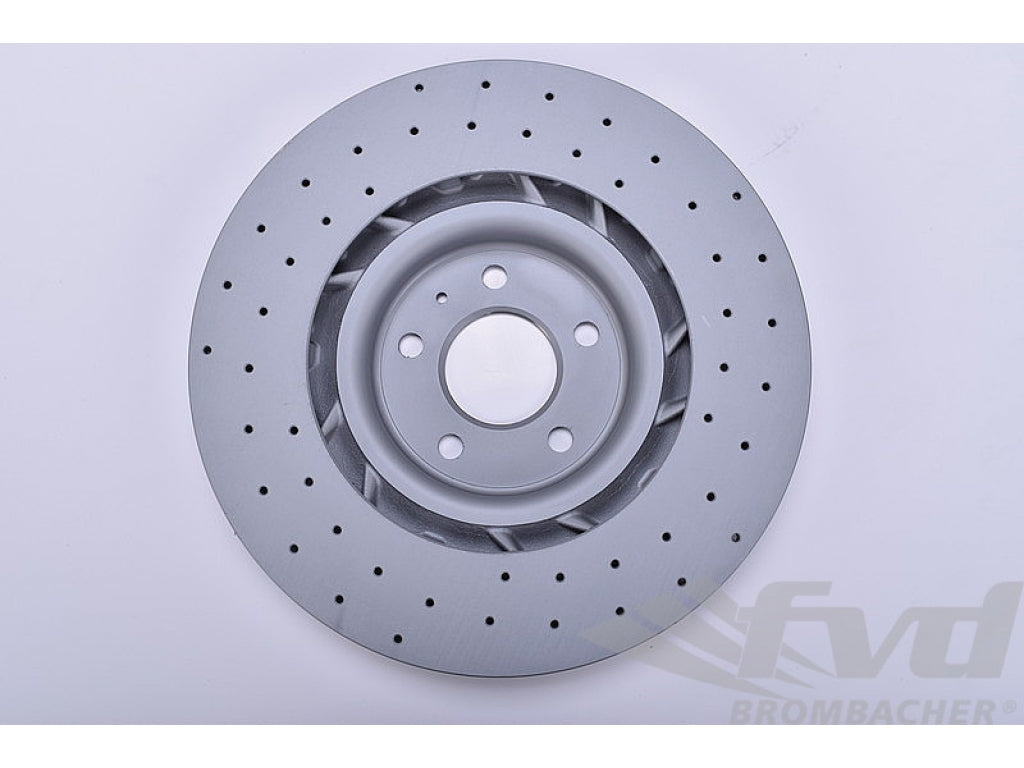 Brake disc drilled Sport Z left front 18 ( 350 x 34cm )