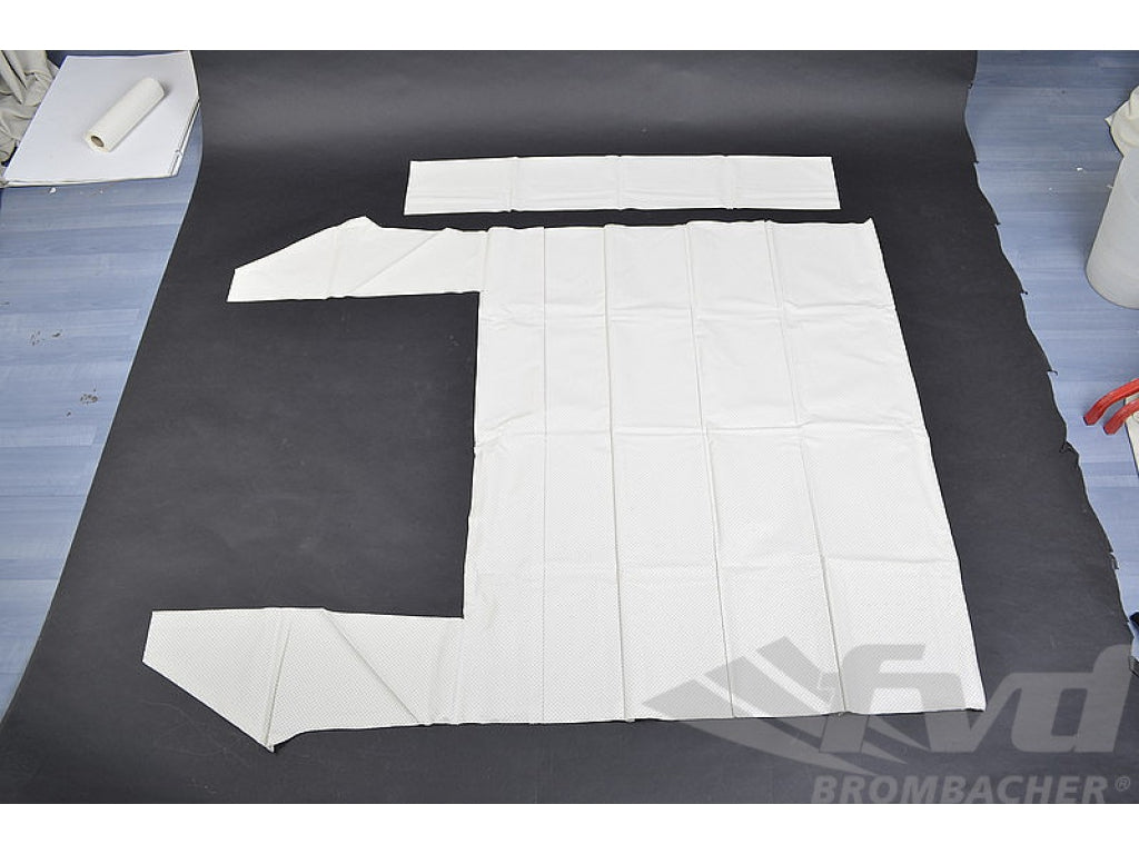Headliner 911 / 964 / 965 - Light Ivory - without Sunroof - Perforated