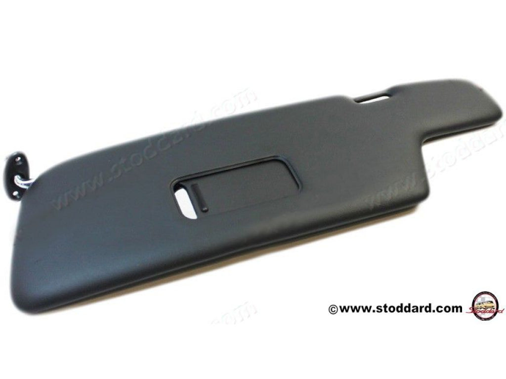 Porsche Sun Visor Black (with Mirror) Left Side for 964 911 1989-1994