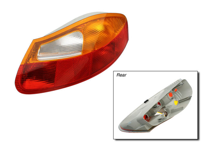 GENUINE PORSCHE REAR LENS HOUSING, Right