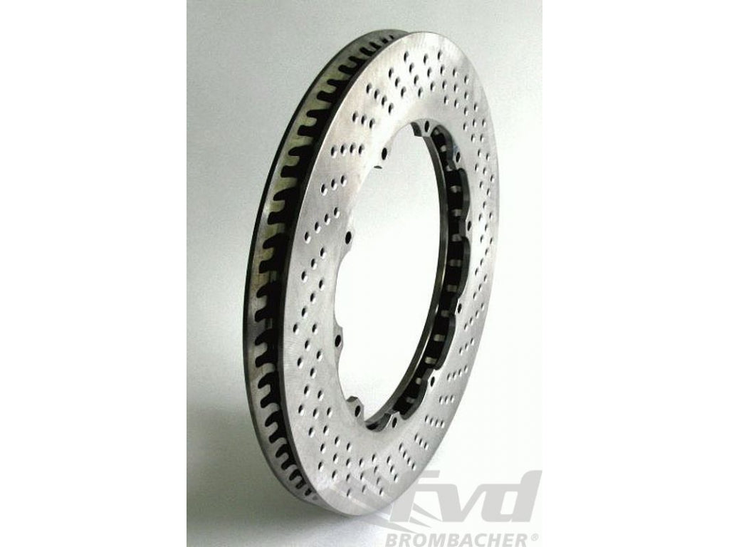 Brake Disc - RIGHT - MOTORSPORTS - Drilled - 380 x 32 mm