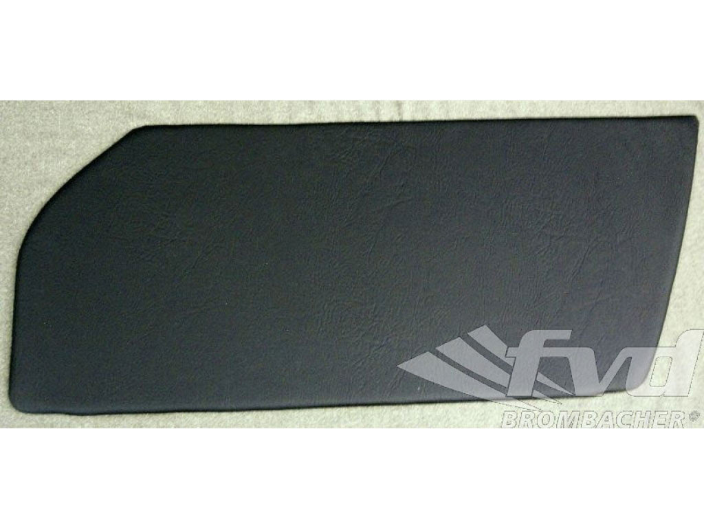 Door panel RS black 92- leatherette