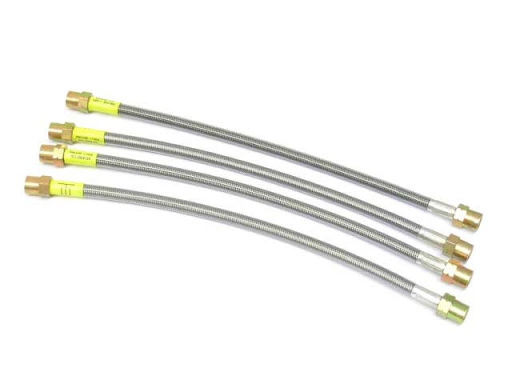 boxster, 911 ss brake hose set W/ JACKET - dot approved