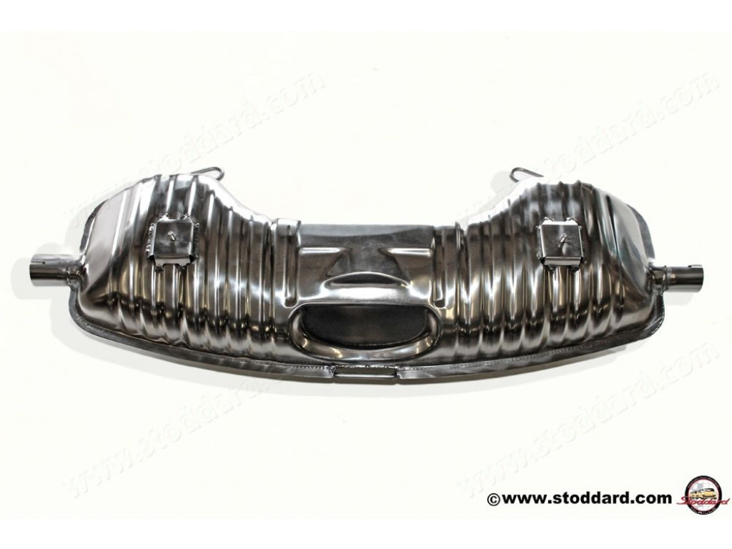 Stainless Steel Sport Muffler for Boxster 2000-2001