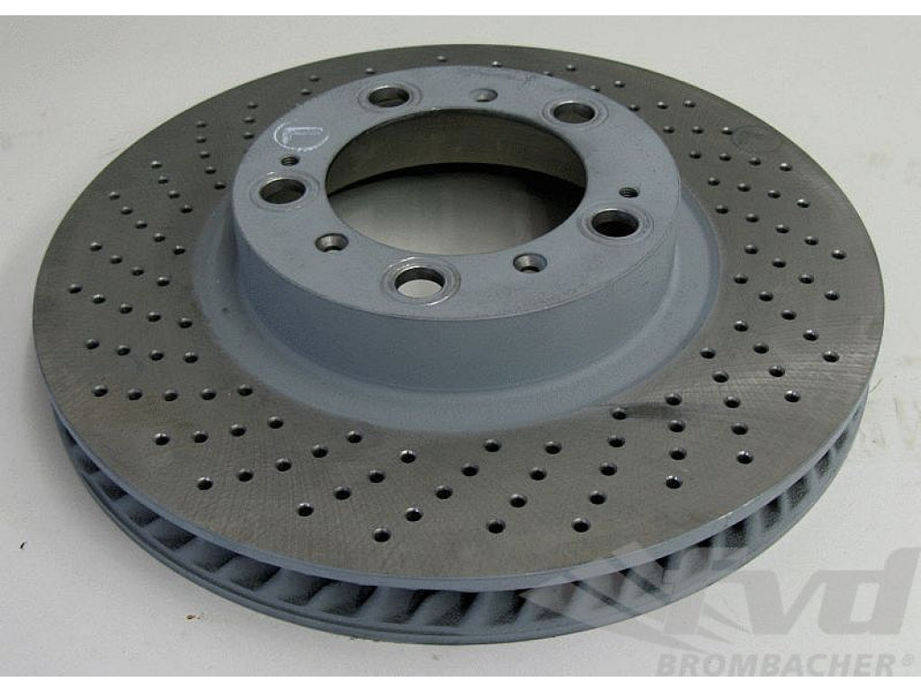 Drilled disc left GT3 Cup -01 with centerlock 330x34mm