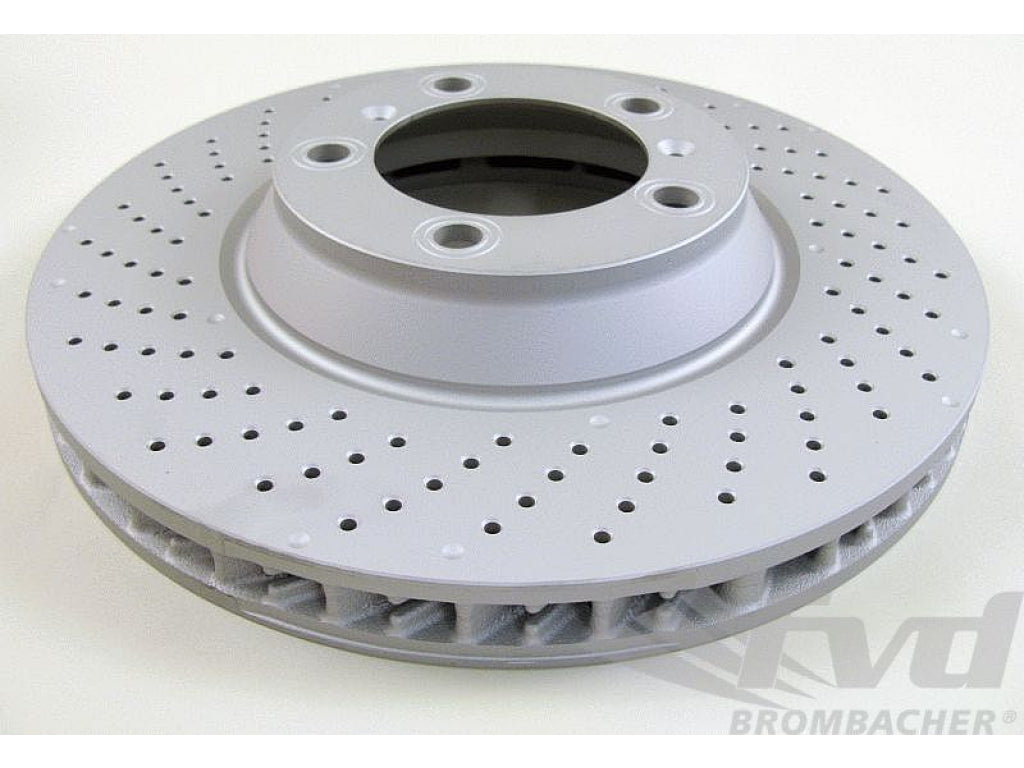 Brake disc front left 996GT2, 996GT3/RS 04-05, 997GT3 07-09, 350x34 mm
