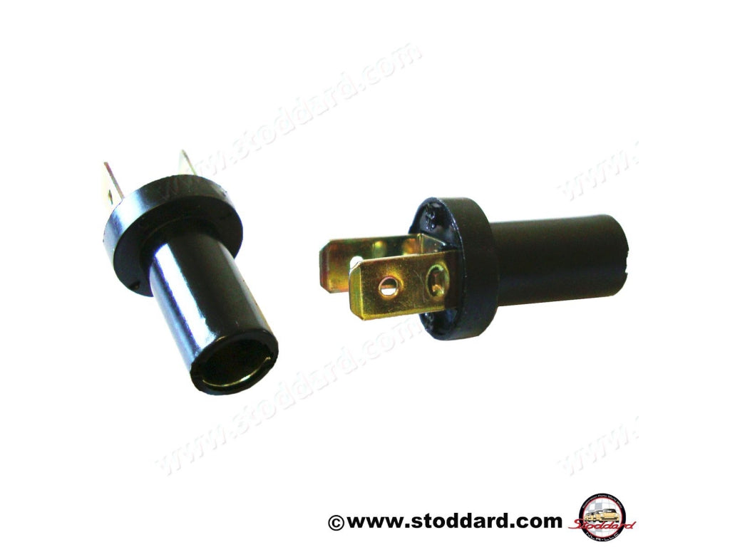 Instrument Light Bulb Holder, Small Bulb, Double Spade, For BA7S Bulb.