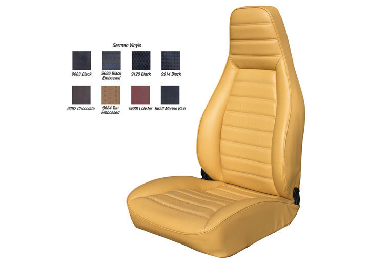 German VINYL FRONT SEAT COVER: 911 1977-83
