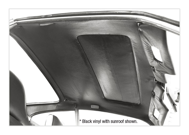 Replacement Headliner, German Vinyl, with Sunroof
