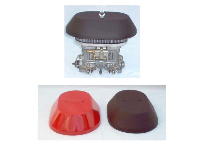 Carburetor rain hat, pair - not available in red at this time