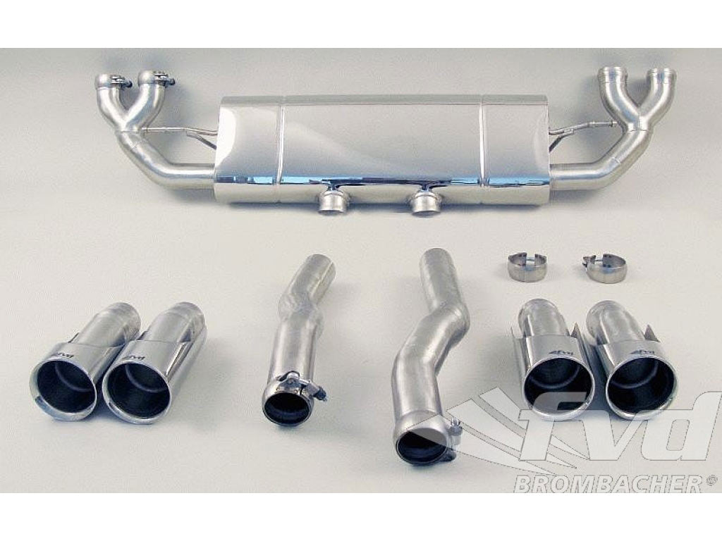 Sport Muffler Cayenne Turbo with tips