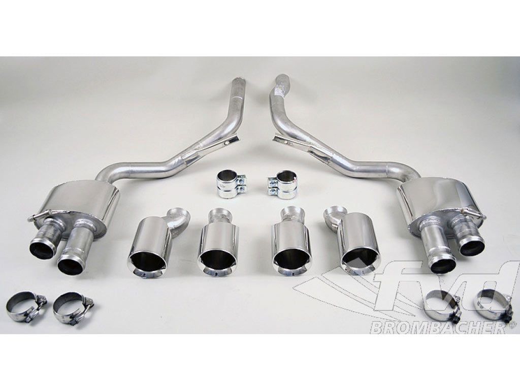 Sport Muffler Panamera Diesel Brombacher Sound Version