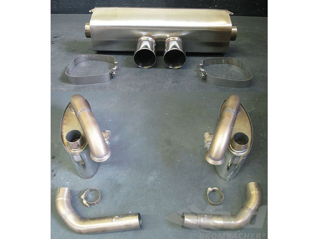 Sport Muffler Brombacher 991 GT3 w/o valves