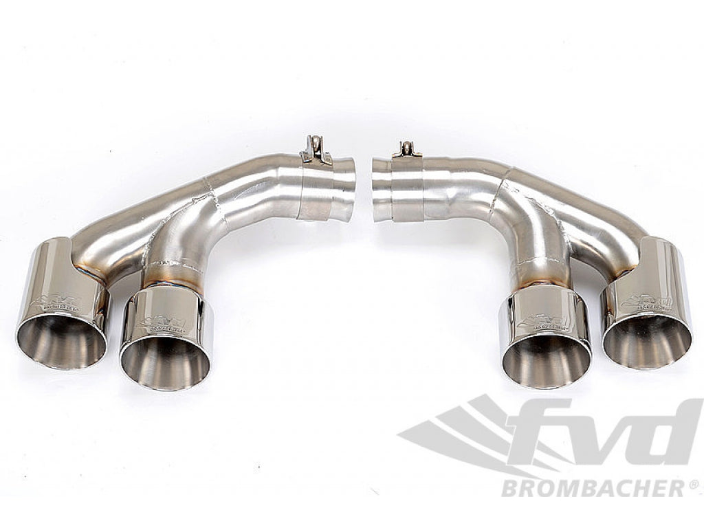 Exhaust Tips, 911 2014+ (991) Turbo/S, Brombacher Edition