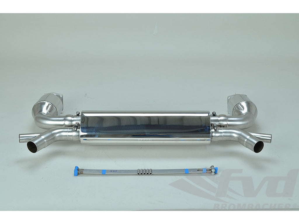 Sport Exhaust System 991.2 Turbo/S - Brombacher - Sound Version - For OEM Tips