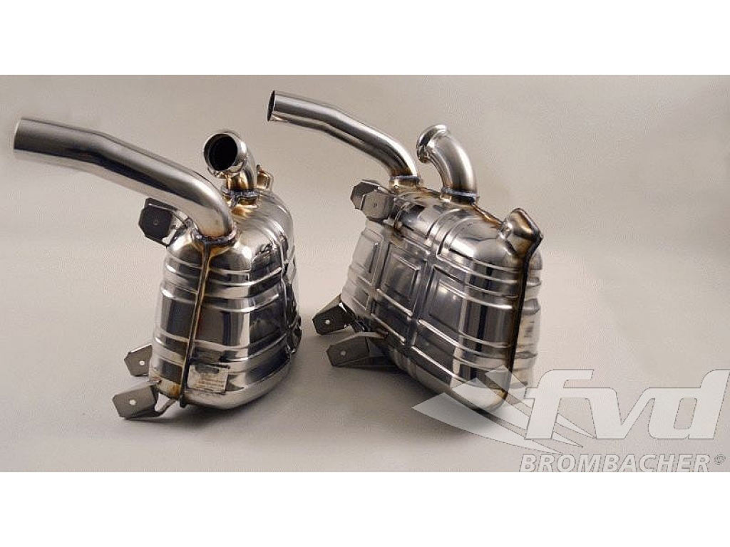 Sport Mufflers 996 Brombacher, TUV Version